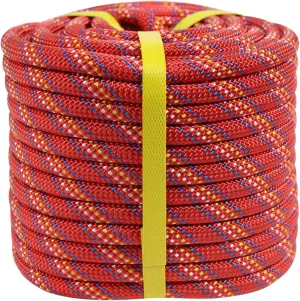 1/2 Inch Double Braided Arborist Rope Strong Polyester Rope 48 Strands for Tree Work Climbing Pulling Sailing Swing
