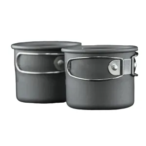 150mL Titanium Camping Coffee Cup - Folding Handle Outdoor Tableware