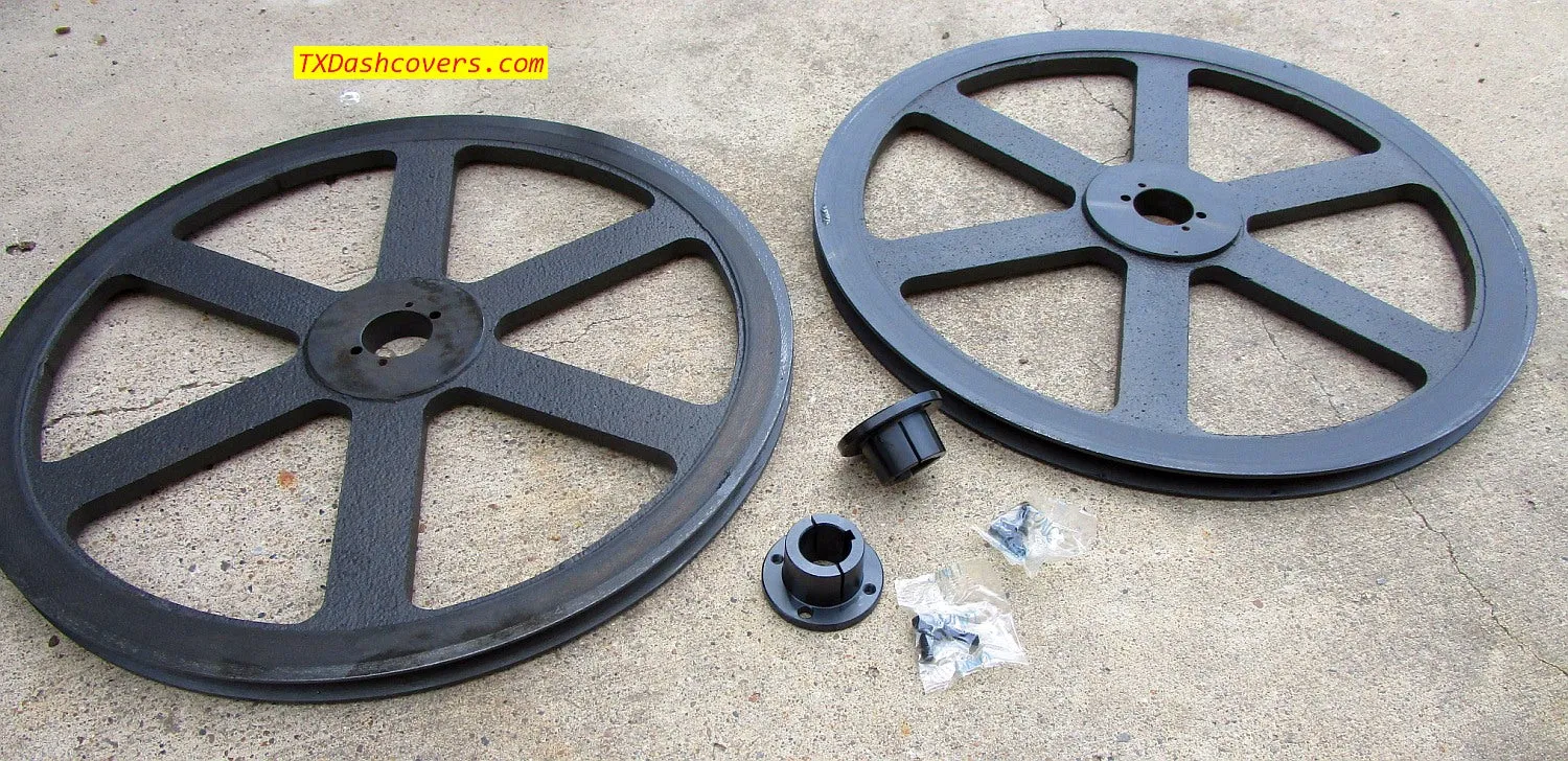 18-3/4" BAND SAWMILL WHEELS 1" Bore PORTABLE BAND SAWMILL BANDMILL LUMBER WOOD