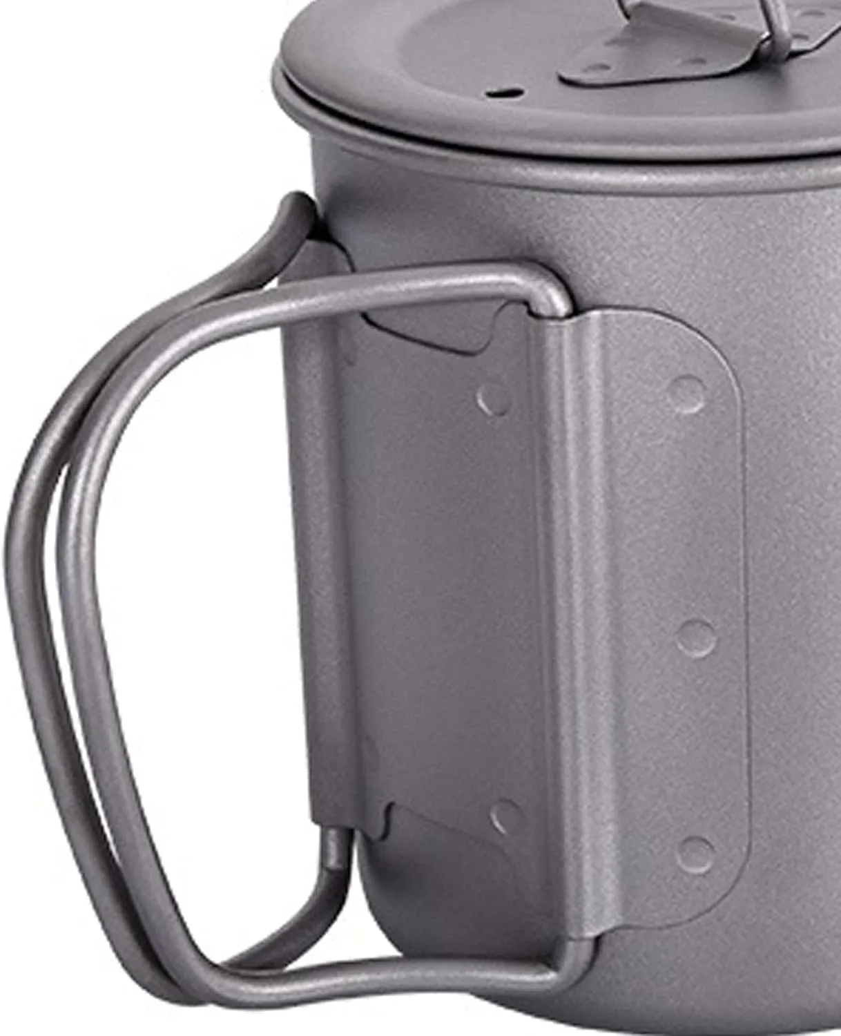 1pc pure titanium folding water cup outdoor camping portable coffee cup(300ml)