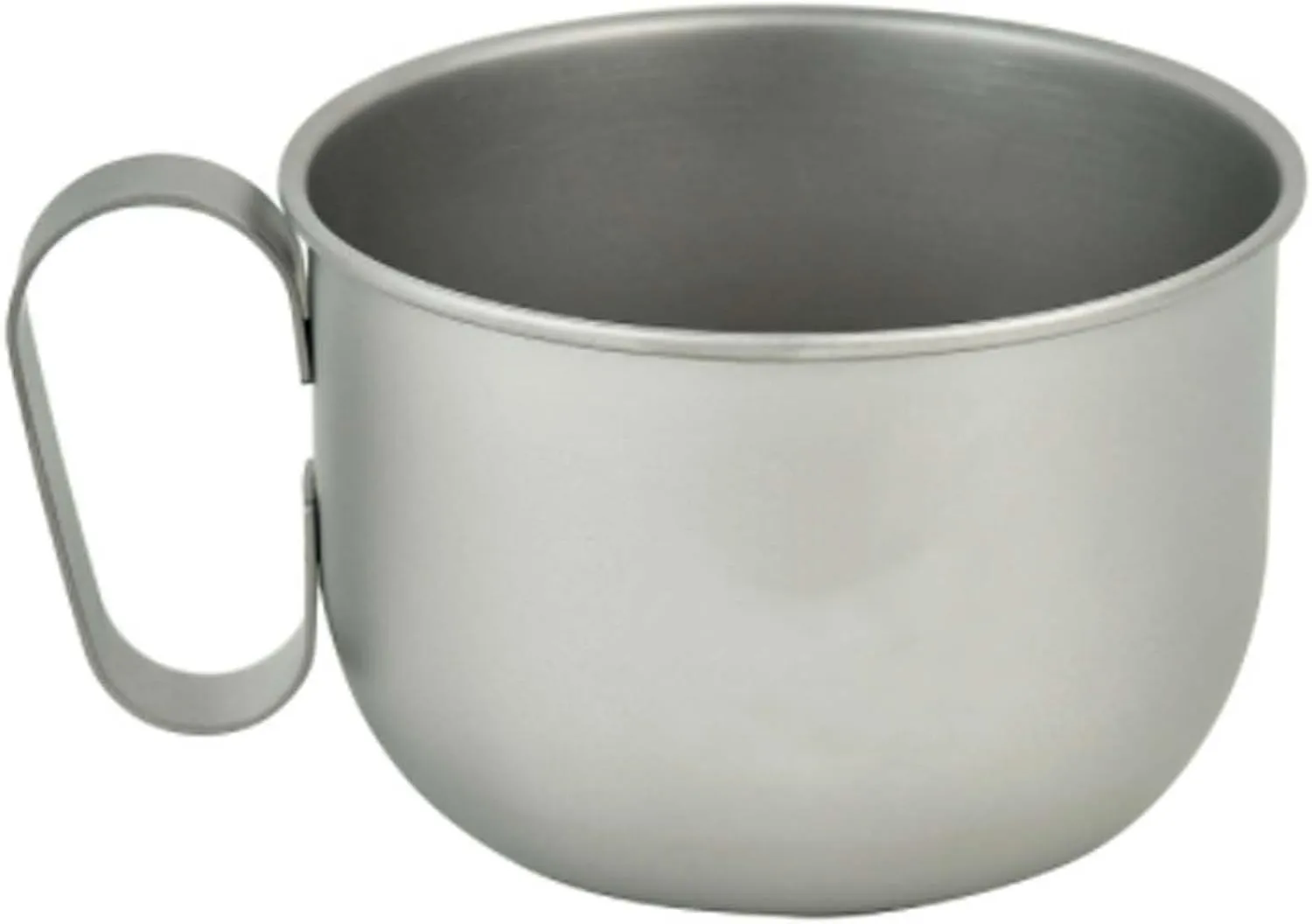 1PC ultra-light folding pure titanium single-layer water cup portable outdoor camping cup mug coffee cup(500ml)