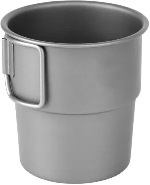 300ML Pure Titanium Coffee Cup Outdoor Camping Water Cup Mug