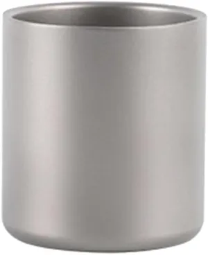 350Ml Double Wall Titanium Water Cup Fit for Home Office Outdoor Camping Hiking Picnic Without Handle