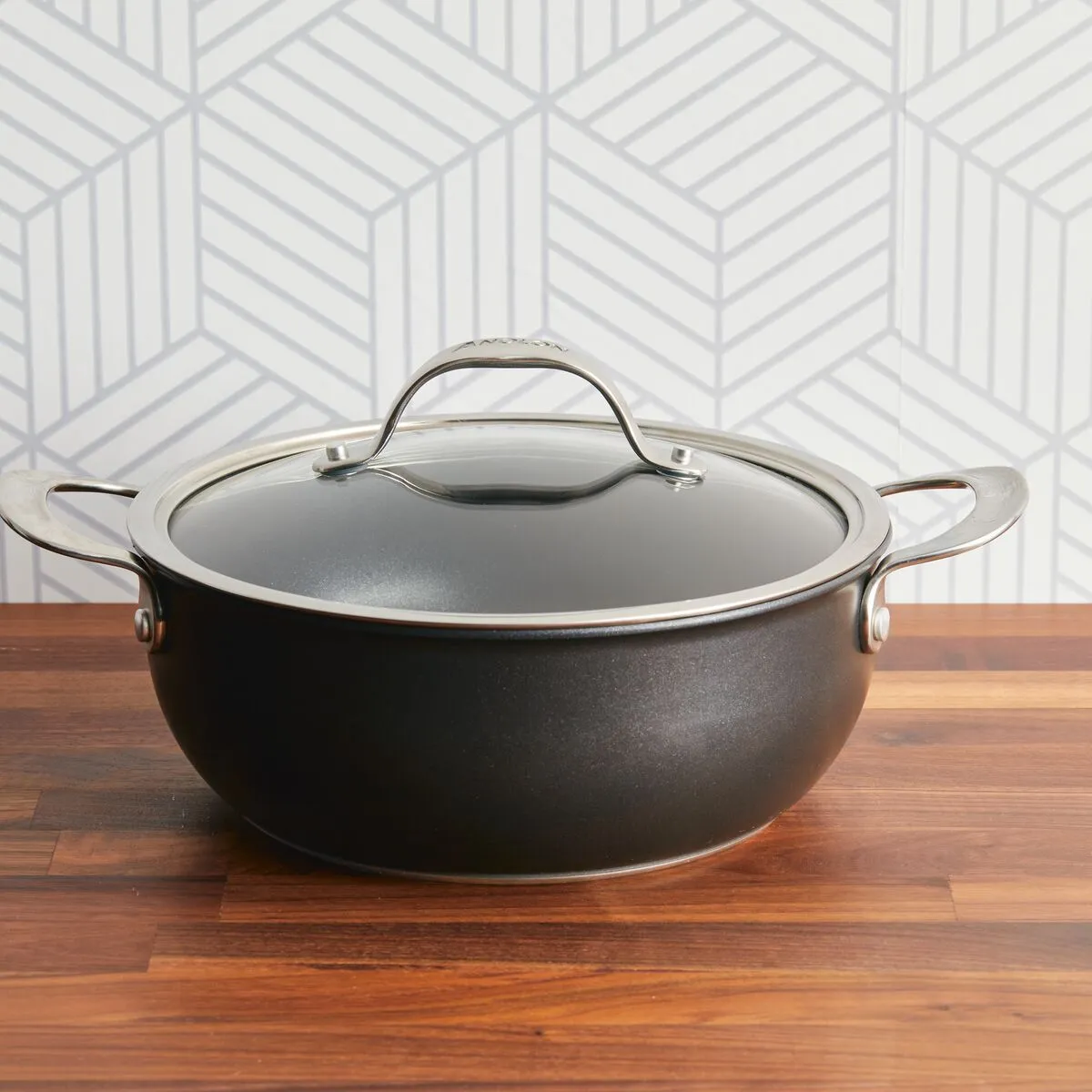 4-Quart Hybrid Nonstick Casserole Pan With Lid
