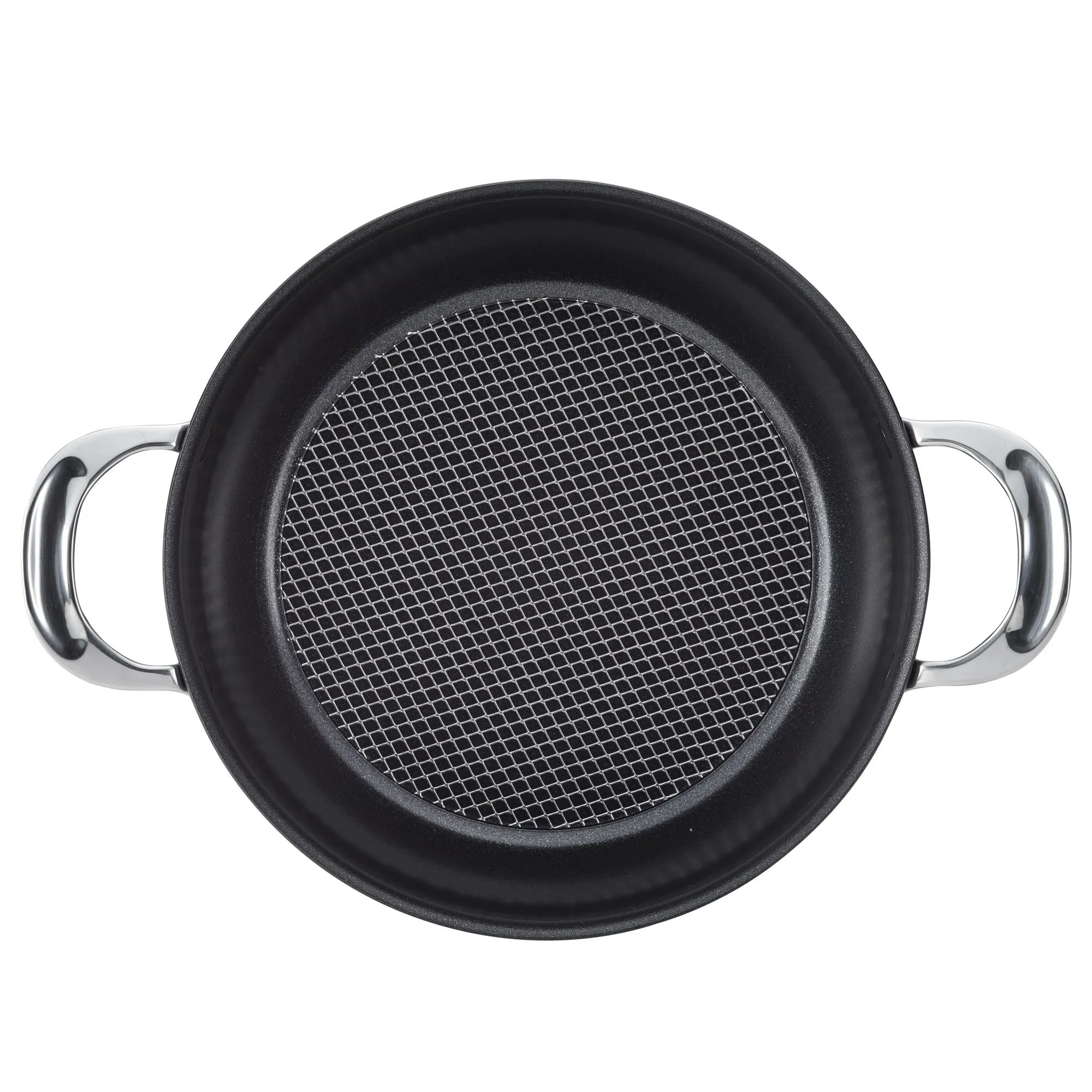 4-Quart Hybrid Nonstick Casserole Pan With Lid