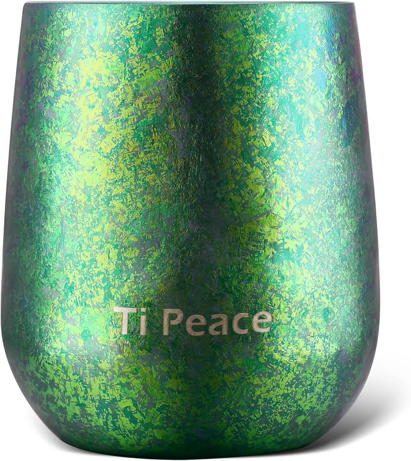 8oz Titanium Whiskey Cup - Double Wall Insulated Tumbler for Scotch, Bourbon & Cocktails, 240ml No Metallic Taste, Camping & Home Bar Drinking Glass