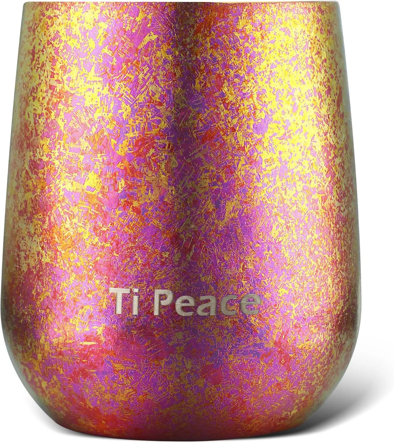 8oz Titanium Whiskey Cup - Double Wall Insulated Tumbler for Scotch, Bourbon & Cocktails, 240ml No Metallic Taste, Camping & Home Bar Drinking Glass