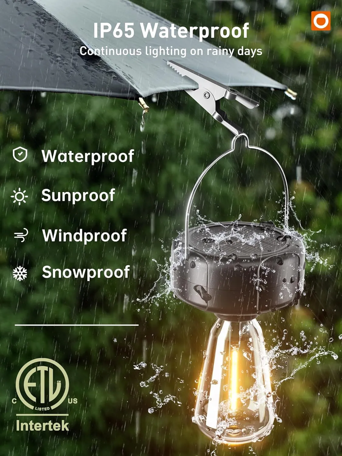 addlon Solar Lights Outdoor Waterproof 8 Packs, Solar Powered Lights for Outside DIY for Fence Deck Patio Garden Porch Lantern Post Backyard Decor Dusk to Dawn Hanging String with 50FT Steel Rope