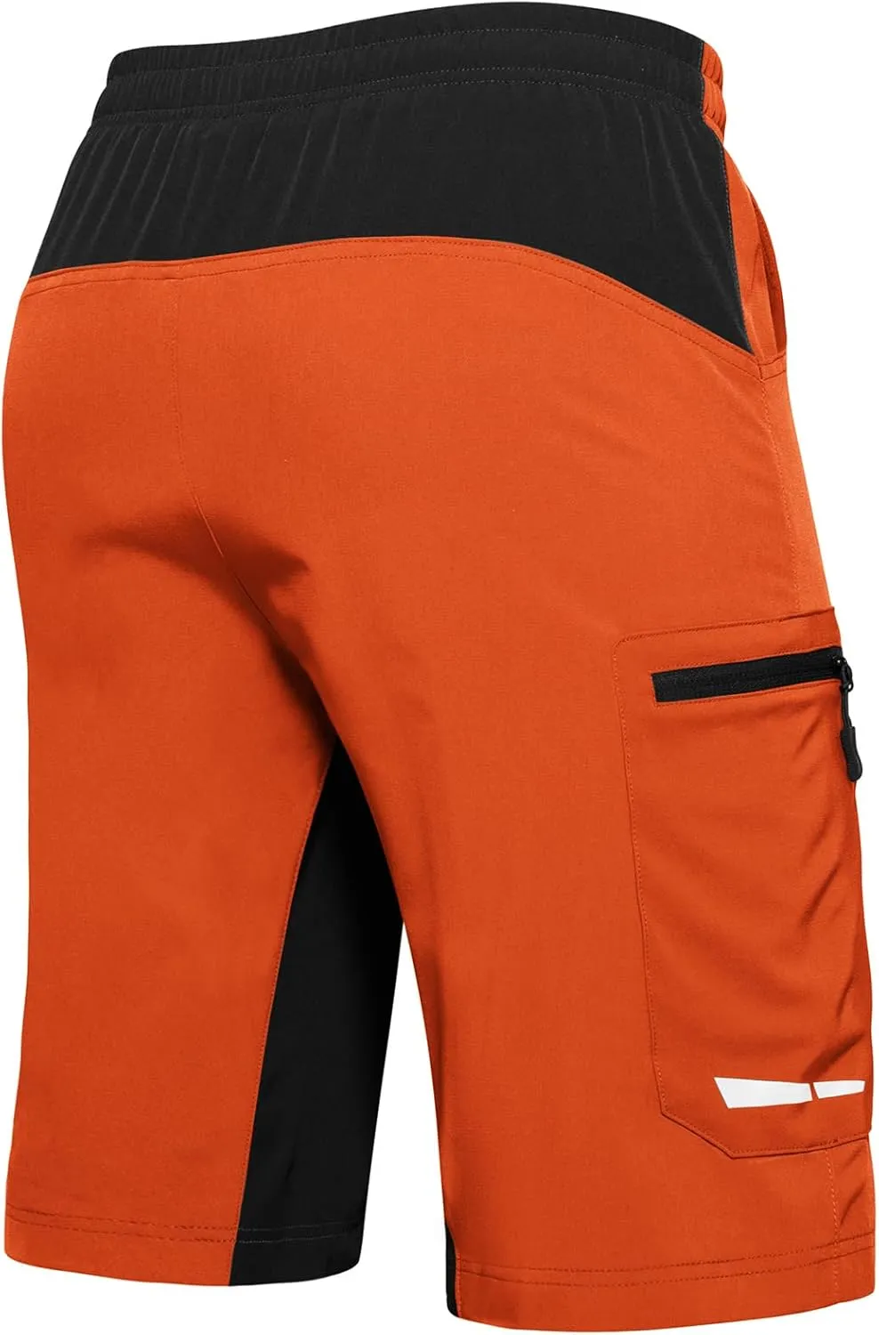 Ally Men's Mountain Bike Shorts 4D Padded Lightweight Loose-fit with Zipper Pockets for Biking Cycling Bicycle Riding Biker