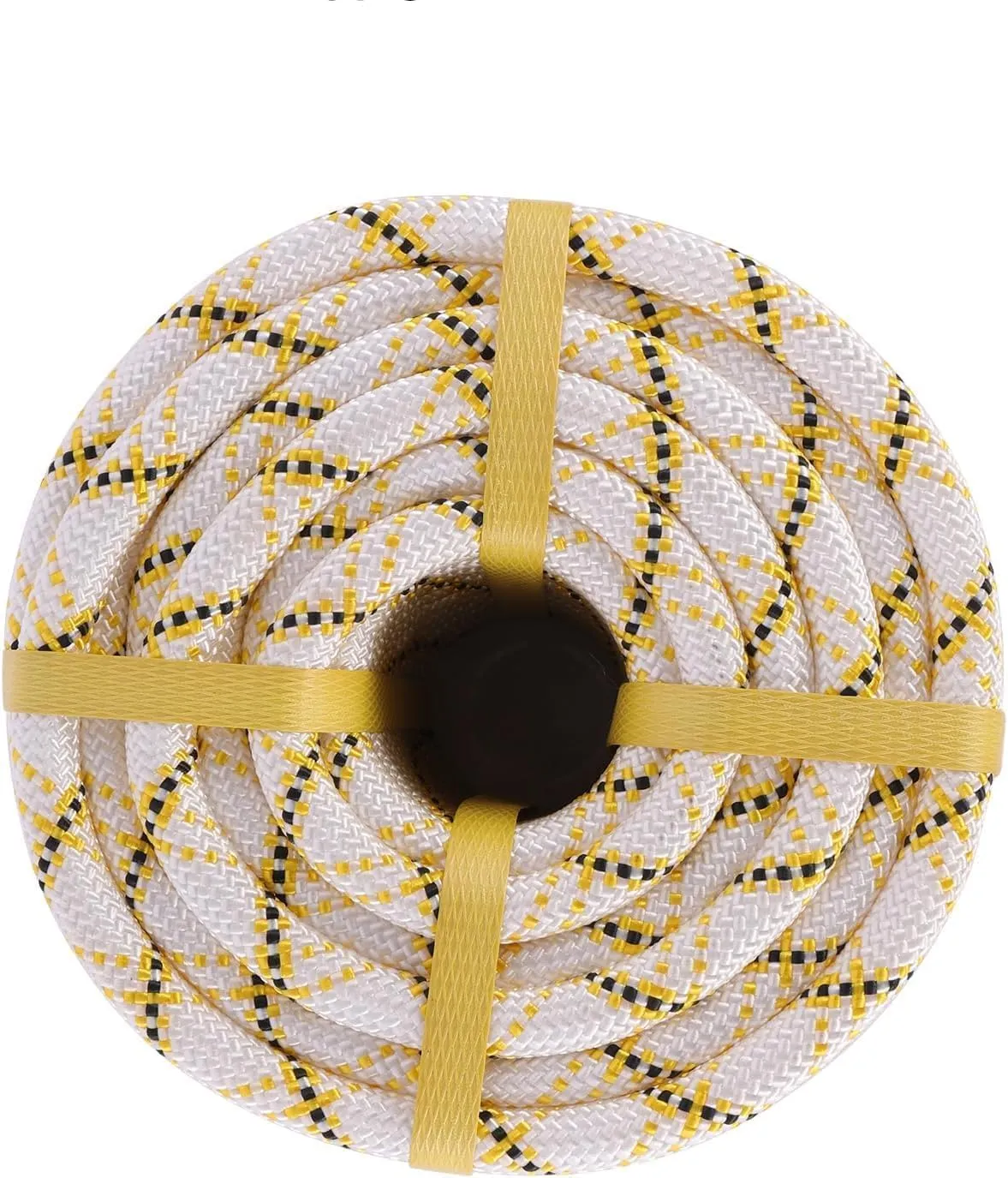 Arborist Rope Climbing Rope（1/2 Inch x 150ft） 48 Strands Bull Rope for Construction Climbing Swing Sailing