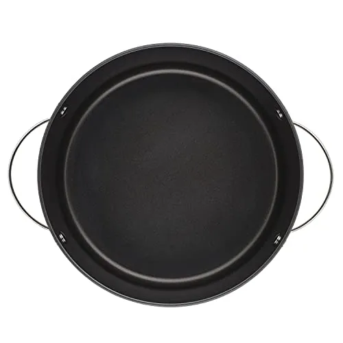 Ayesha Curry Kitchenware Professional Hard Anodized Nonstick Stock Pot/Stockpot with Lid, 10 Quart, Charcoal