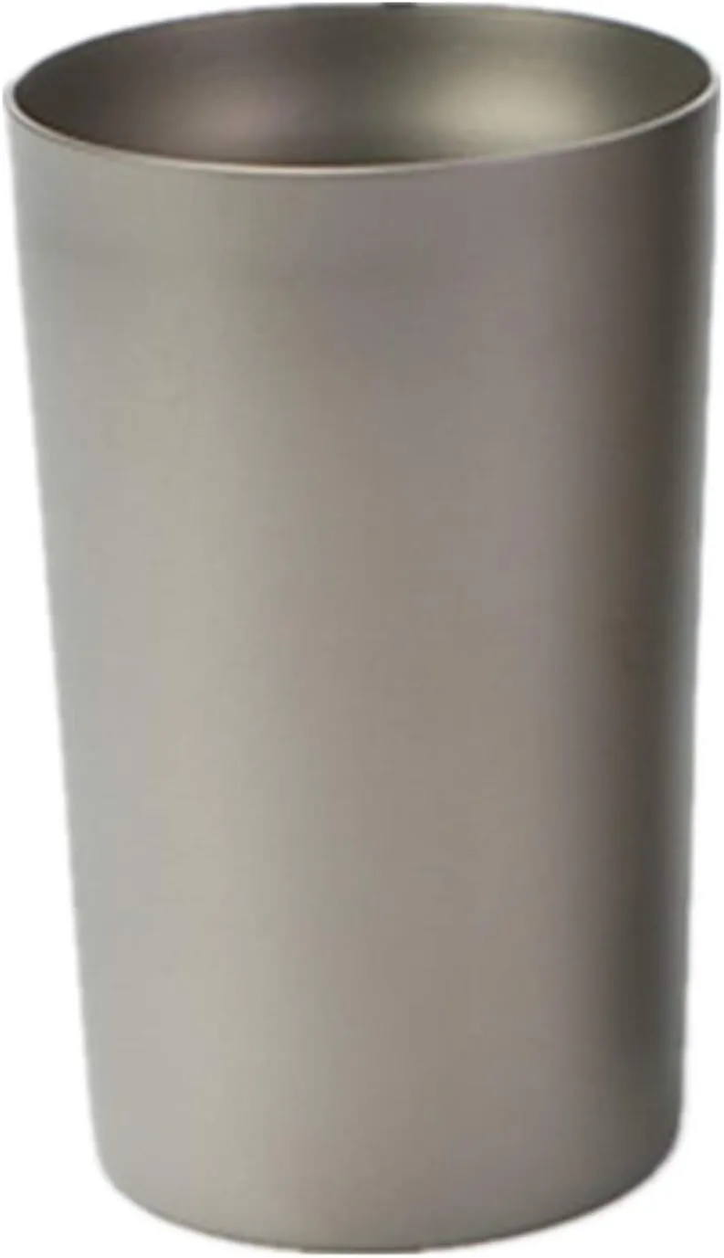 BIVOUAC 300ml Double Wall Titanium Coffee Mug Titanium Milk Cup Outdoor Mug Camping To Go Drinkware (300ml Double Wall)