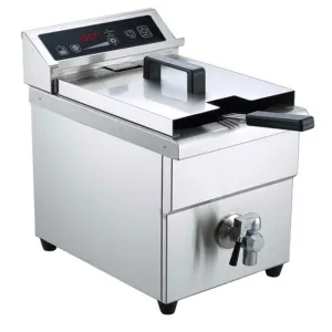 Borrelli Commercial Counter Top Induction Deep Fryer 3500 Watt