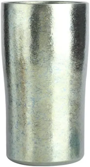 BTTSTRA Outdoor pure titanium beer mug portable car coffee mug(Blue)