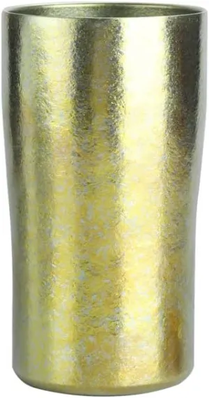 BTTSTRA Outdoor pure titanium beer mug portable car coffee mug(Champaign)