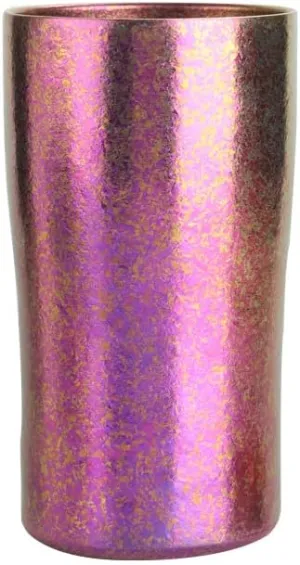 BTTSTRA Outdoor pure titanium beer mug portable car coffee mug(Purple)