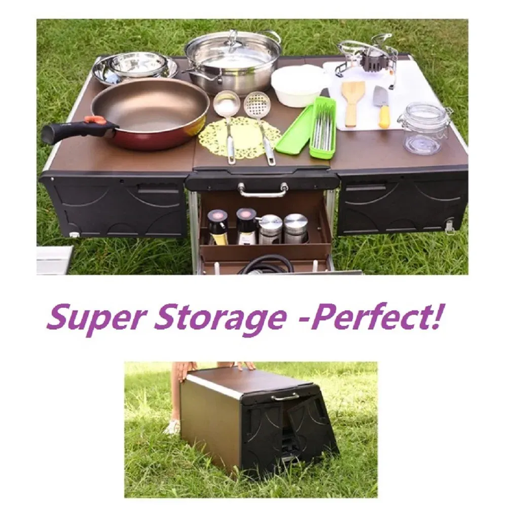 BULIN C650 Portable Mobile Kitchen Gas Stove Desk