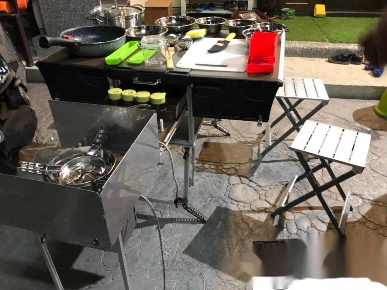BULIN C650 Portable Mobile Kitchen Gas Stove Desk