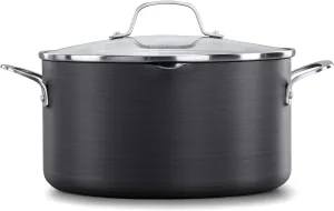 Calphalon 1932451 Classic Nonstick Dutch Oven with Cover, 7 quart, Grey