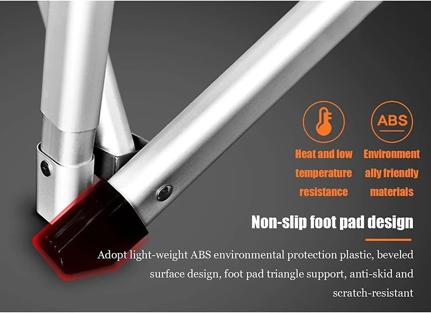 Camping Chair Fishing Chair with Foldable Backrest, Camping Ultralight Aluminum Tube Seat Stool Backpack Chair with Handrail Folding Chair (Color : Grün) (Rosso One Size