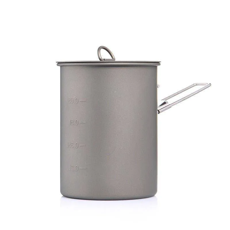 Camping Cookware Titanium Tableware