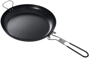 Camping Frying Pan, Foldable Handle Camping Pan, Camping Skillet for Cooking Egg Steak, Handle Pot, Nonstick Frying Pan For Outdoor Picnics And Camping(12 inches)