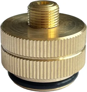 Camping Gas Stove Adapter Converter Easy Clic Canister to Threaded Butane Gas Adaptor Connector