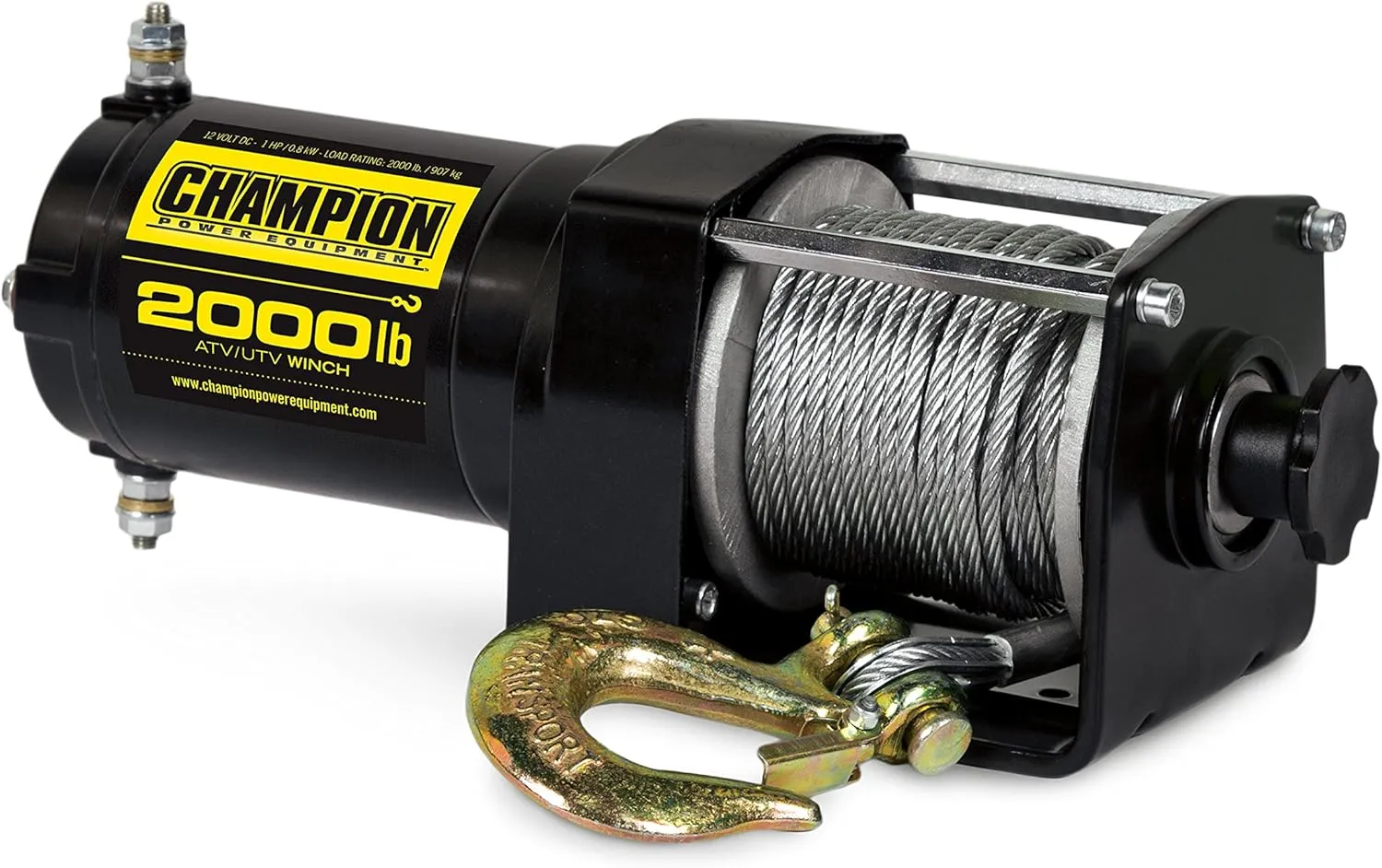 Champion Power Equipment 2000-lb. ATV/UTV Winch Kit