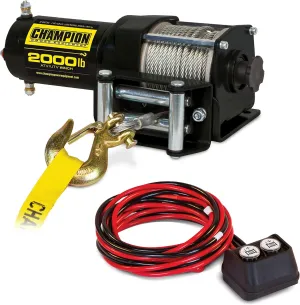 Champion Power Equipment 2000-lb. ATV/UTV Winch Kit