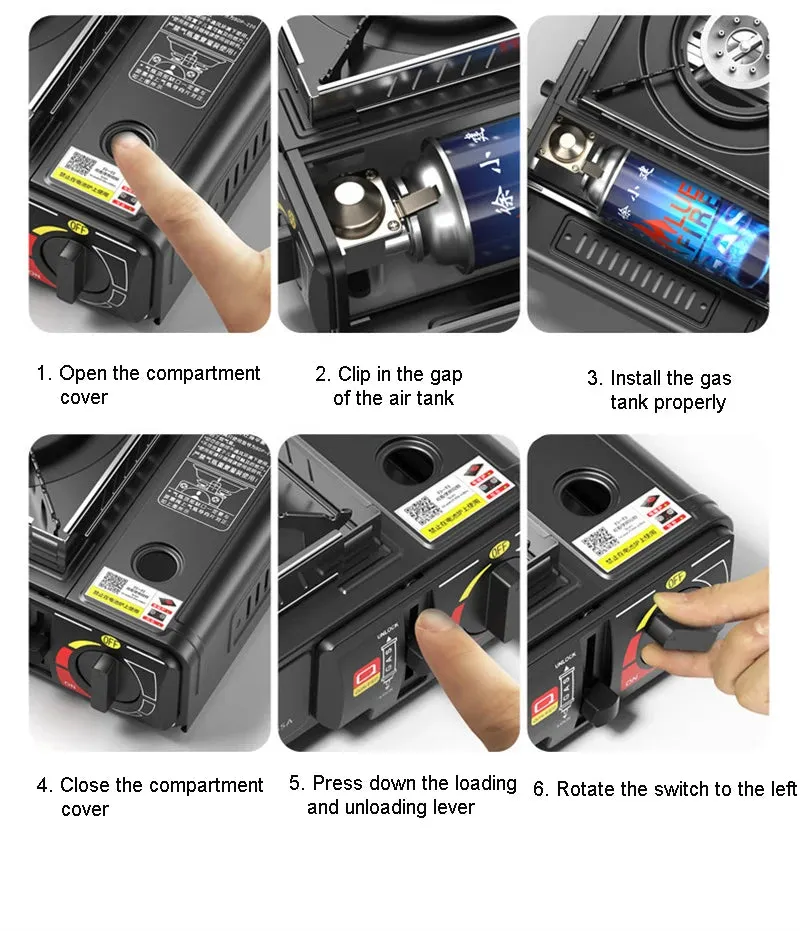 Cloud-based Camping Friendly support Outdoor Stove Cassette Party Burner Portable Trekking Cooking Hiking Tank） Stove（No Stove Boiler Gas Gas Picnic