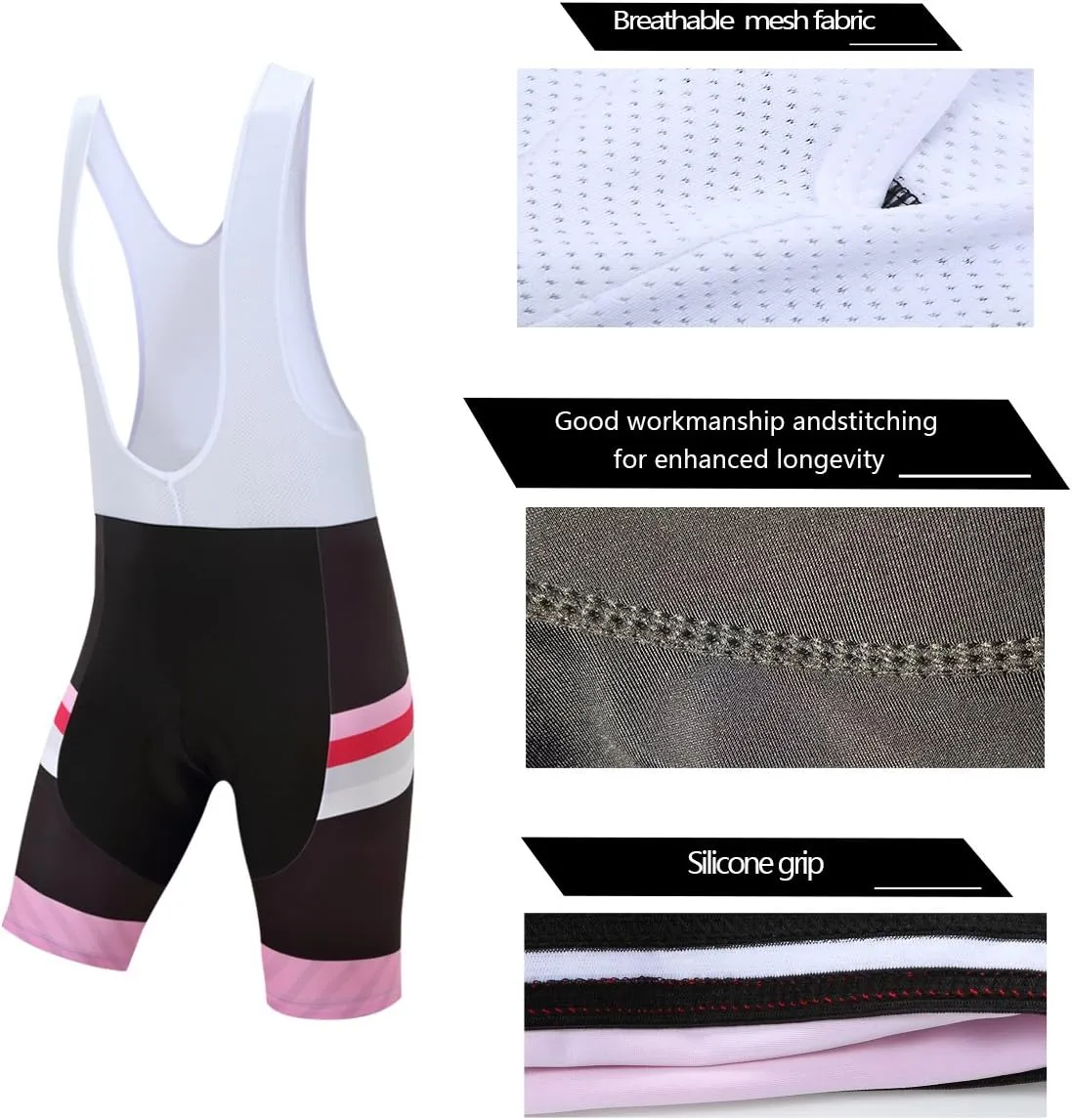 Coconut Ropamo CR Men's Cycling Jersey Set Road Bike Jersey Zipper Pocket Short Sleeves Cycling Kits Bib Shorts 3D Padded