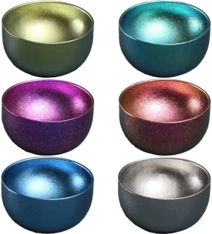Colorful Titanium Small Tea Cup Outdoor Camping Tea Brewing Cup Pure Titanium Cup Camping Cup Coffee Cup for Outdoor Camping Tableware
