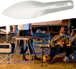 Compact and Portable Titanium Garden Hand Shovel Fit for Camping enthusiasts