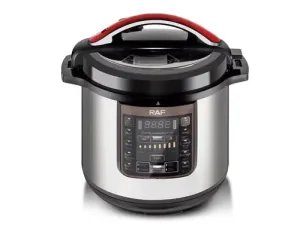 Cooker LED - Display Electric 1600W Loved by customers Features Pressure Multi-functional with Capacity Aluminum, Tailored 12L Nonstick Safety and RAF Smart High