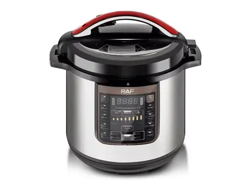 Cooker LED - Display Electric 1600W Loved by customers Features Pressure Multi-functional with Capacity Aluminum, Tailored 12L Nonstick Safety and RAF Smart High