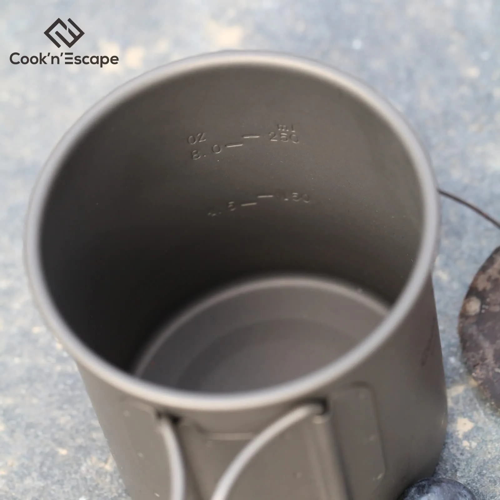 Cook'n'Escape 375ml Titanium Cup