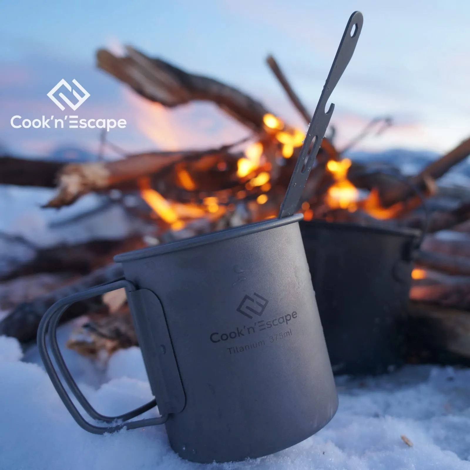 Cook'n'Escape 375ml Titanium Cup