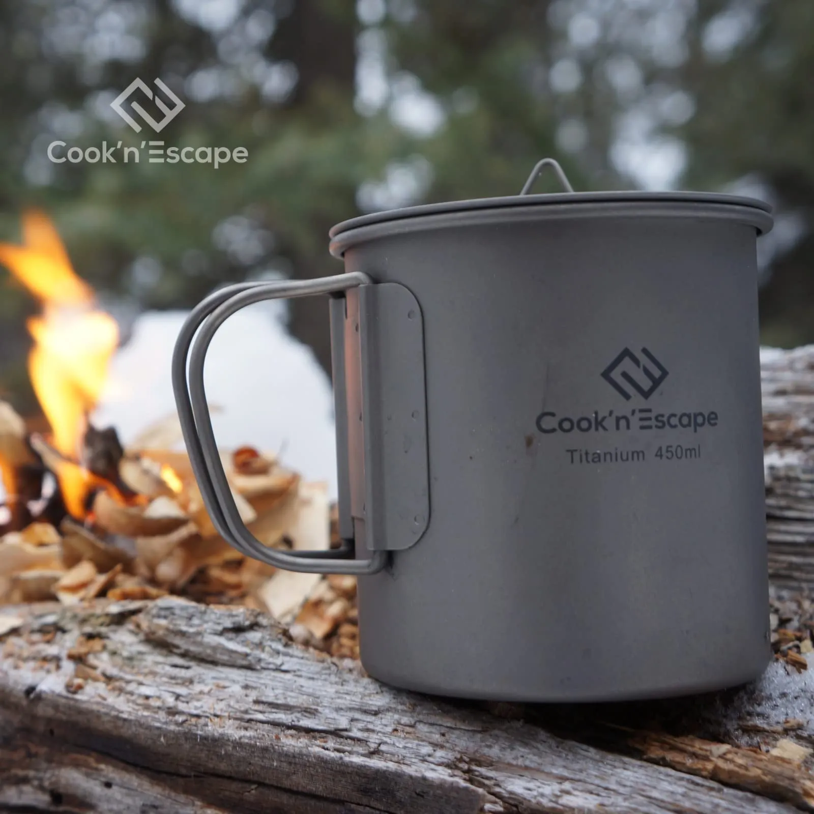 Cook'n'Escape 450ml Titanium Cup