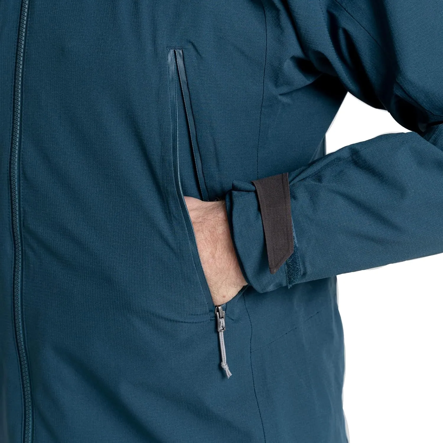 Craghoppers Mens Dynamic Pro Stretch Waterproof-Breathable Rain Jacket