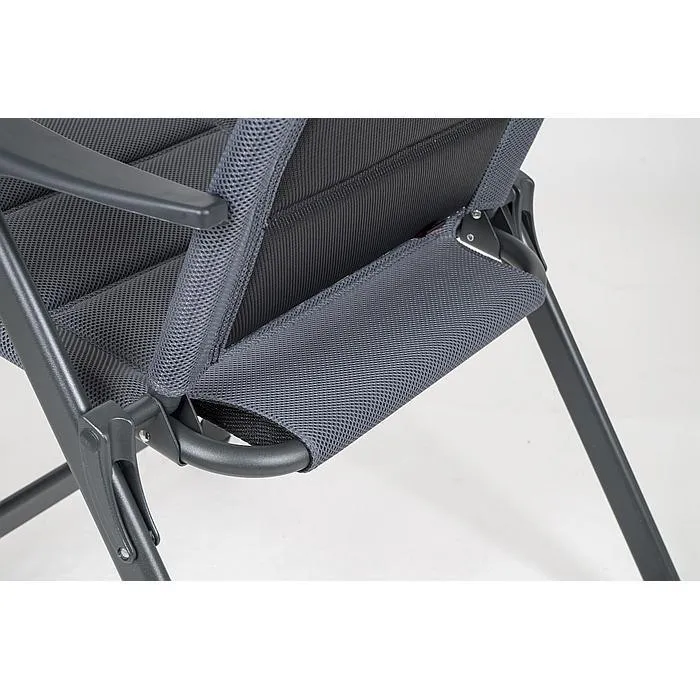 Crespo AP237 Air-Deluxe Luxury Camping Mesh Chair - Grey