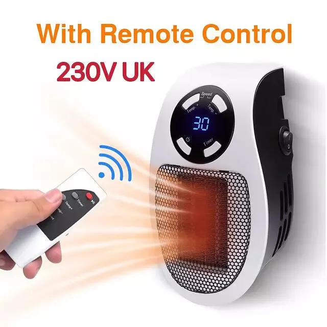Electric Heater Portable Heater Plug In Wall Room