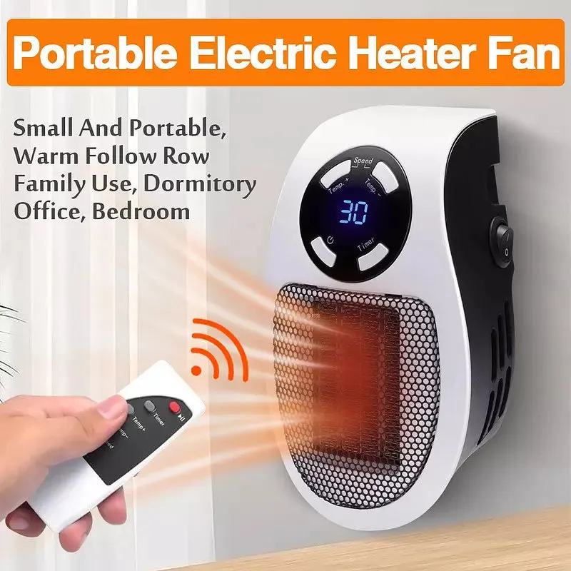 Electric Heater Portable Heater Plug In Wall Room