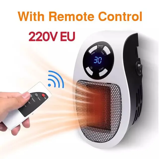 Electric Heater Portable Heater Plug In Wall Room