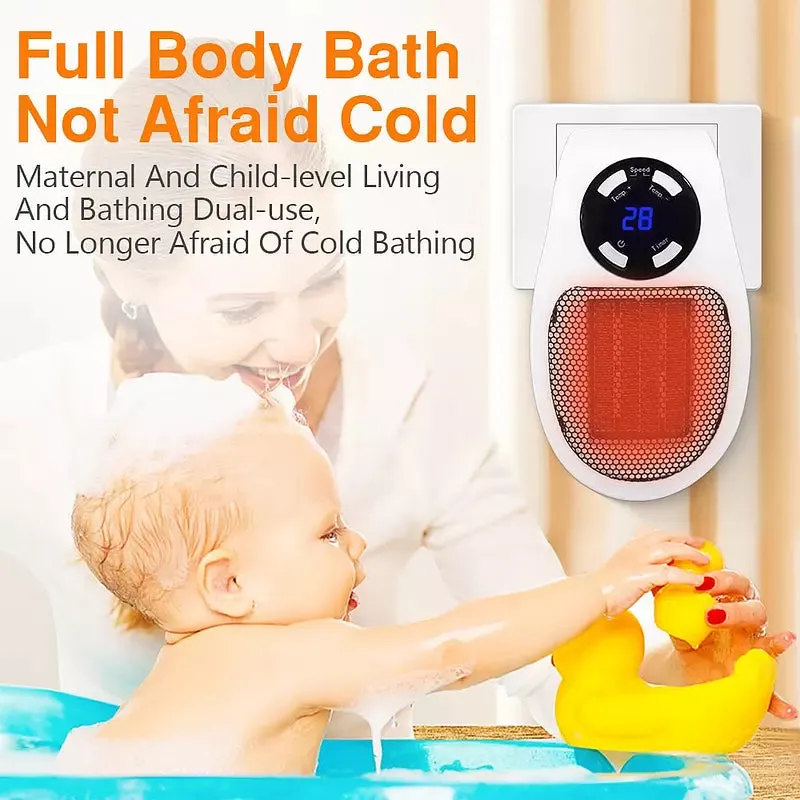 Electric Heater Portable Heater Plug In Wall Room