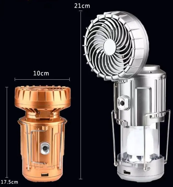 ⛺️Father's Day Sale🔥6-in-1 portable solar LED camping lantern💡🎵💨