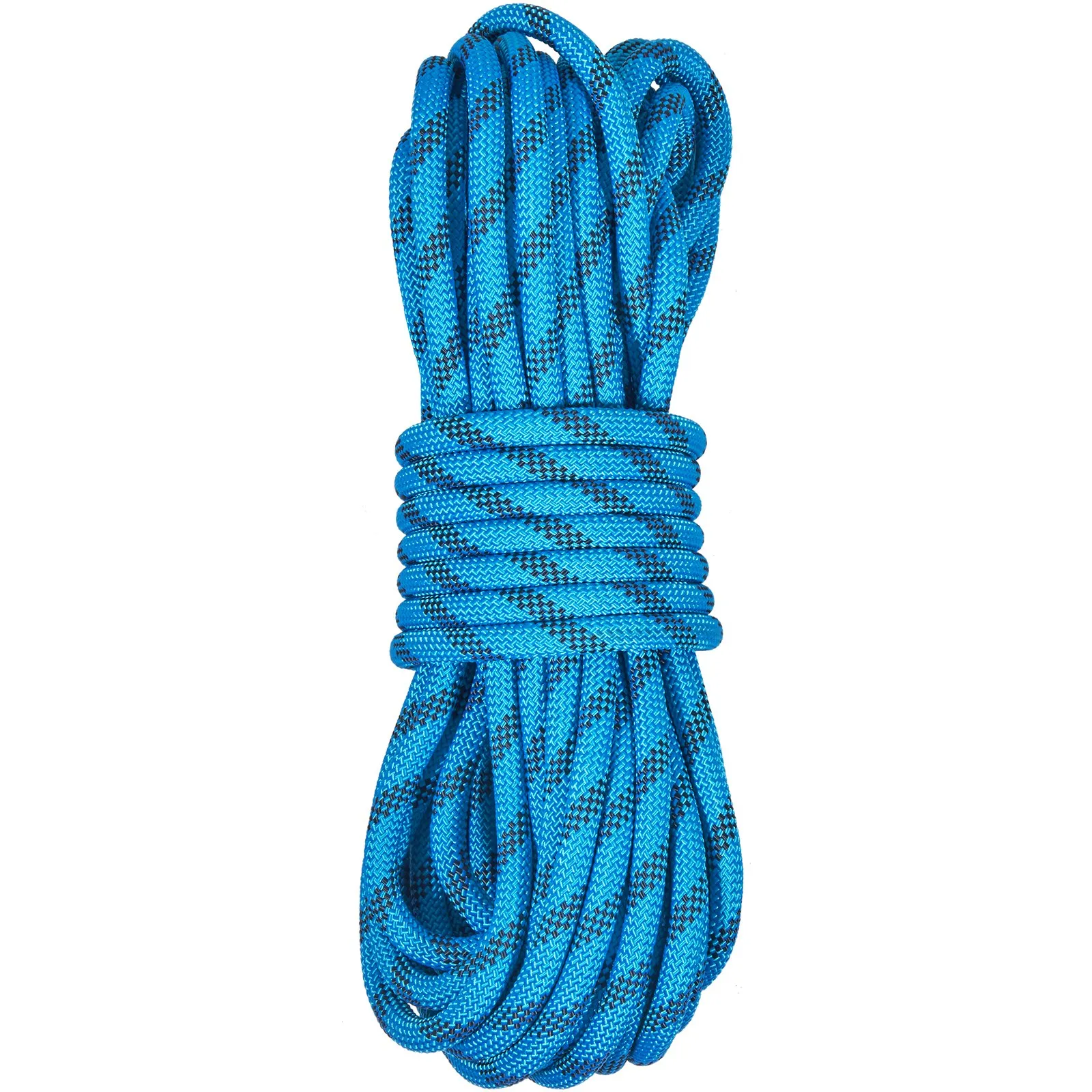 (FINAL PRICES ARE LOWER ON OUR SITE!) VEVOR Static Climbing Rope, 96 ft Outdoor Rock Climbing Rope with 26KN Breaking Tension, 0.4'' /10mm High Strength Safety Rope, Escape Rope with 2pcs Carabiner and Storage Bag