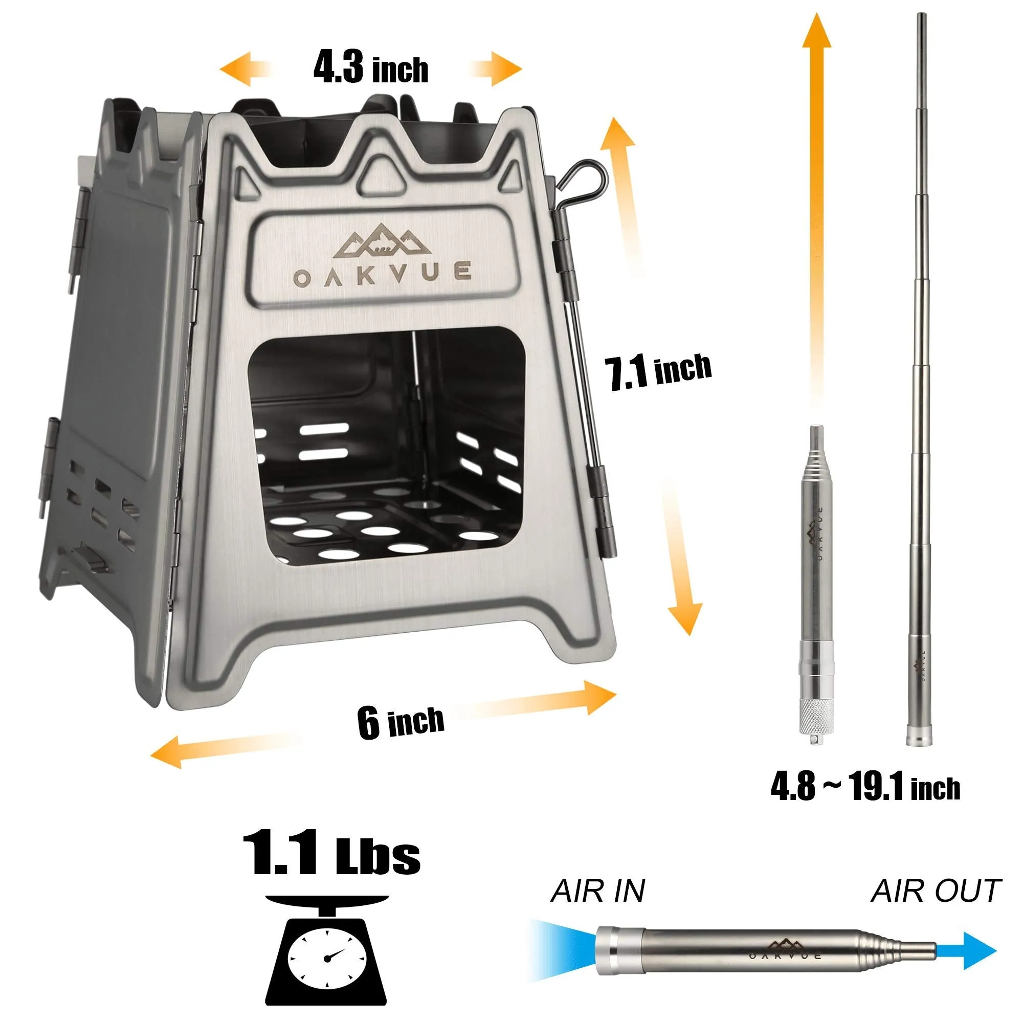 Foldable Camping Stove