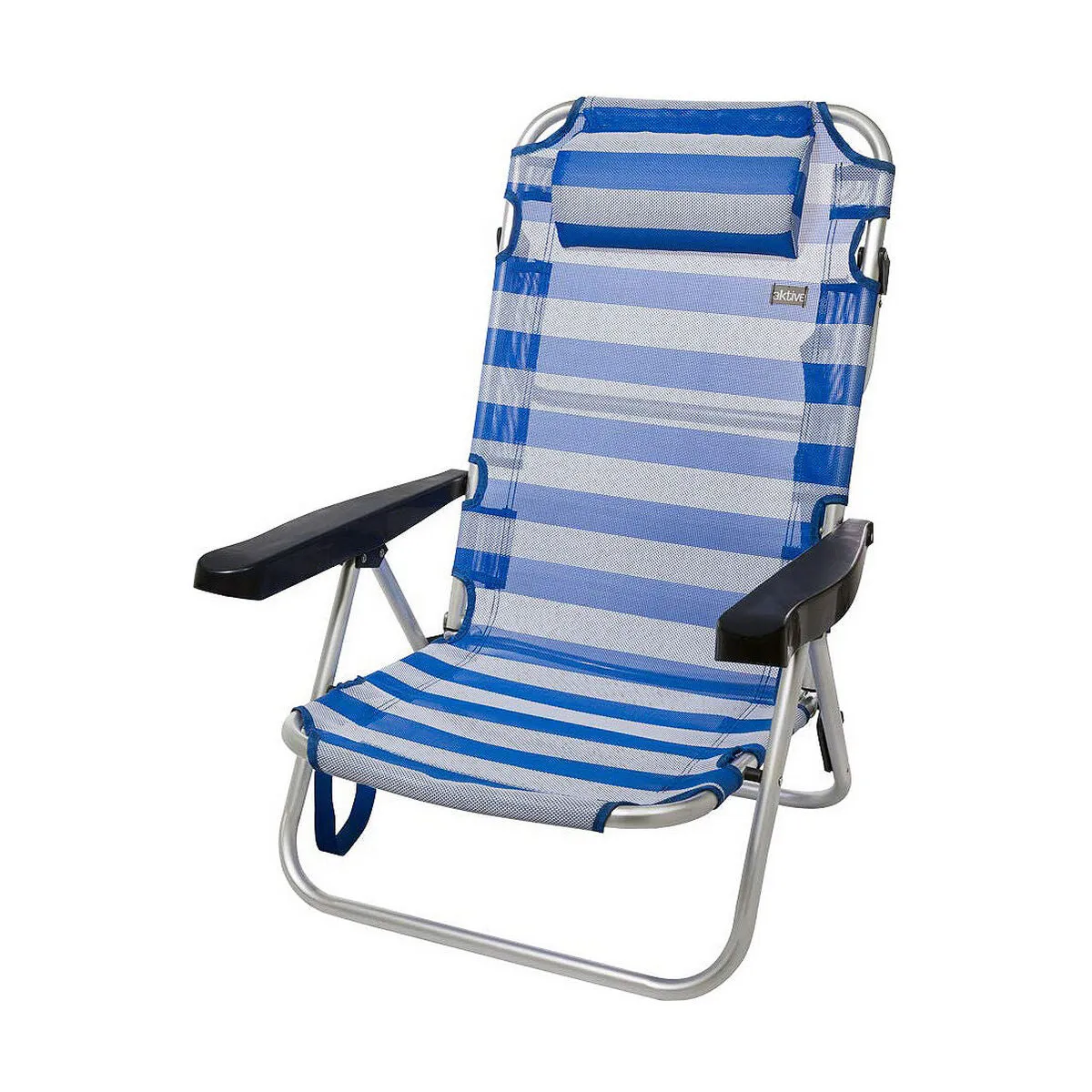 Folding Chair Colorbaby Sailor 48 x 48,5 x 84 cm White Navy Blue