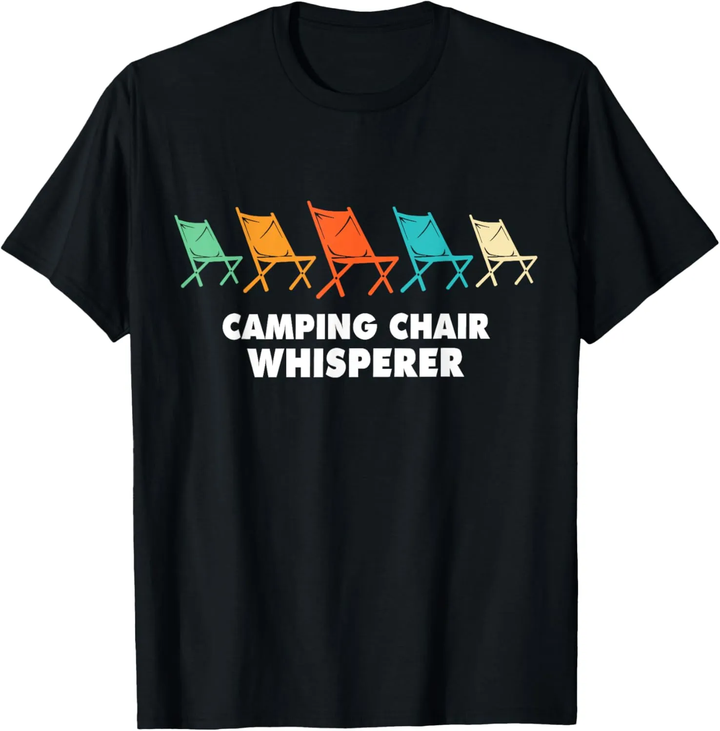 Folding Chair Whisperer Camping Chair Folding Chairs T-Shirt