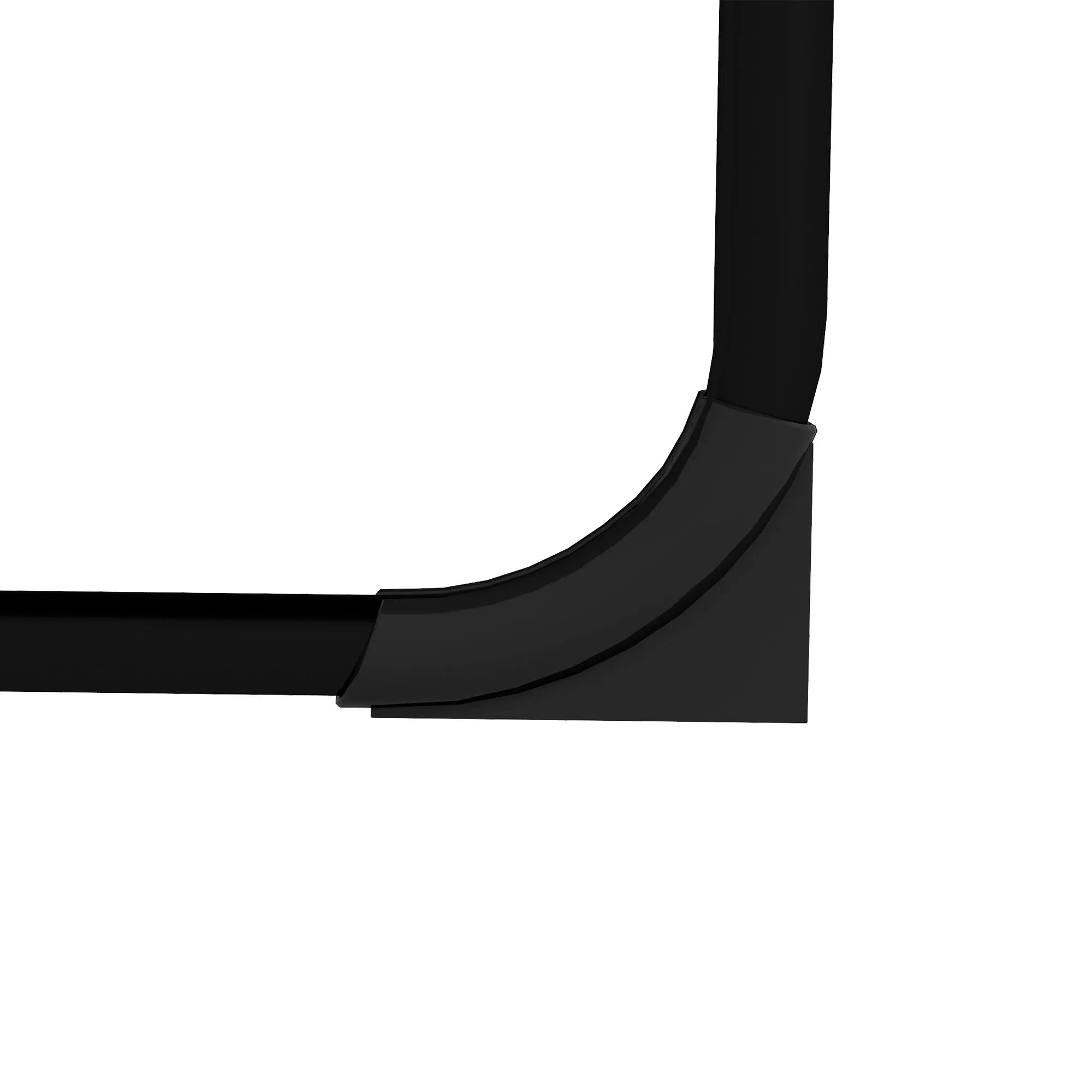 Folding Chaise Lounge Chair with 5-level Reclining Back, Black